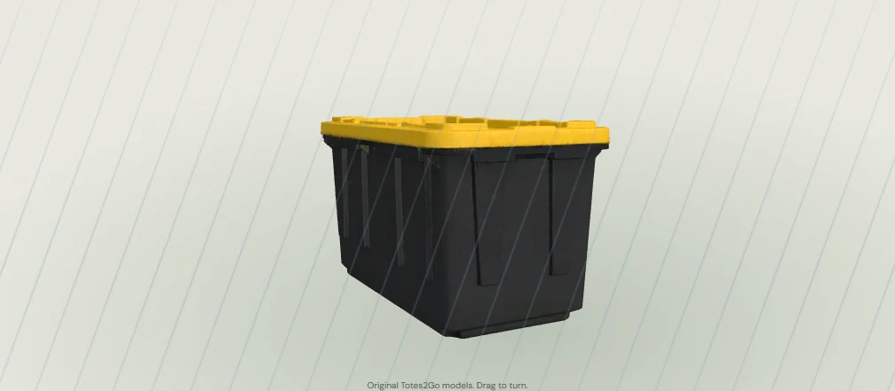 Totes2Go reusable moving tote model